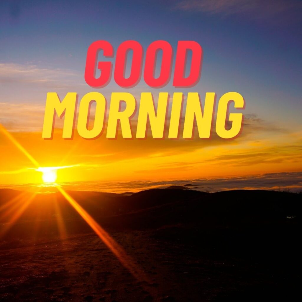 Good Morning Images with sun